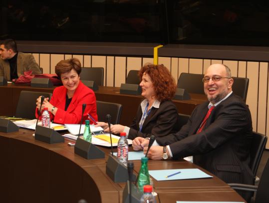 On March 8, 2010, immediately after his election the new Bulgarian commissioner Kristalina Georgieva met with Emil Stoyanov and other representatives of Bulgaria in the European Parliament.
